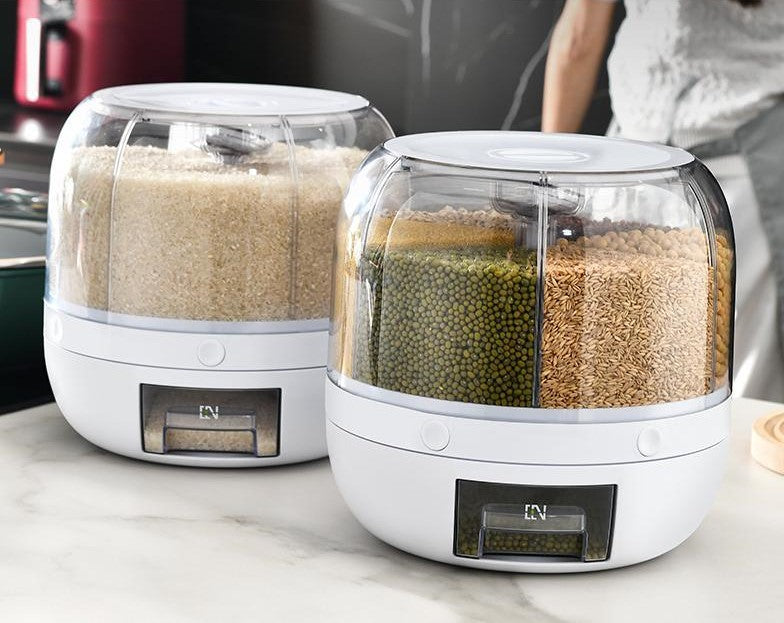 50% OFF🎁Rotary Large Capacity Grain Storage Container
