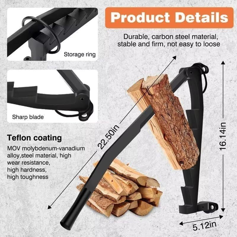 ⏰Wall Mounted Wood Splitter-Kindling Splitter