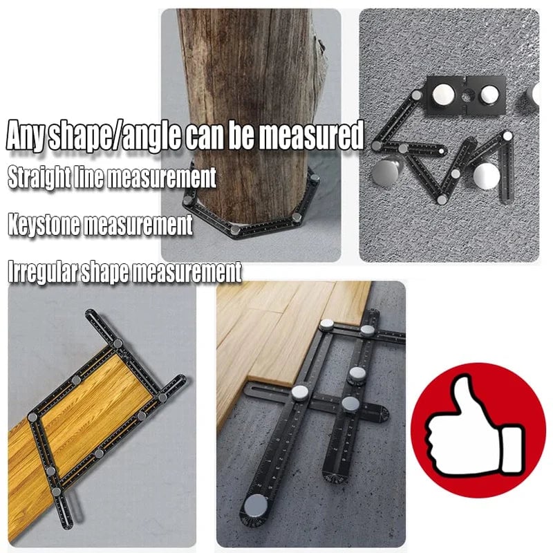 Multi Angle Measuring Ruler – Vipsheep.com