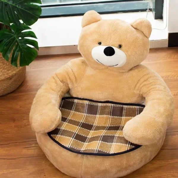 🐶 55% OFF 🐱 Teddy bear pillow cat and dog beds