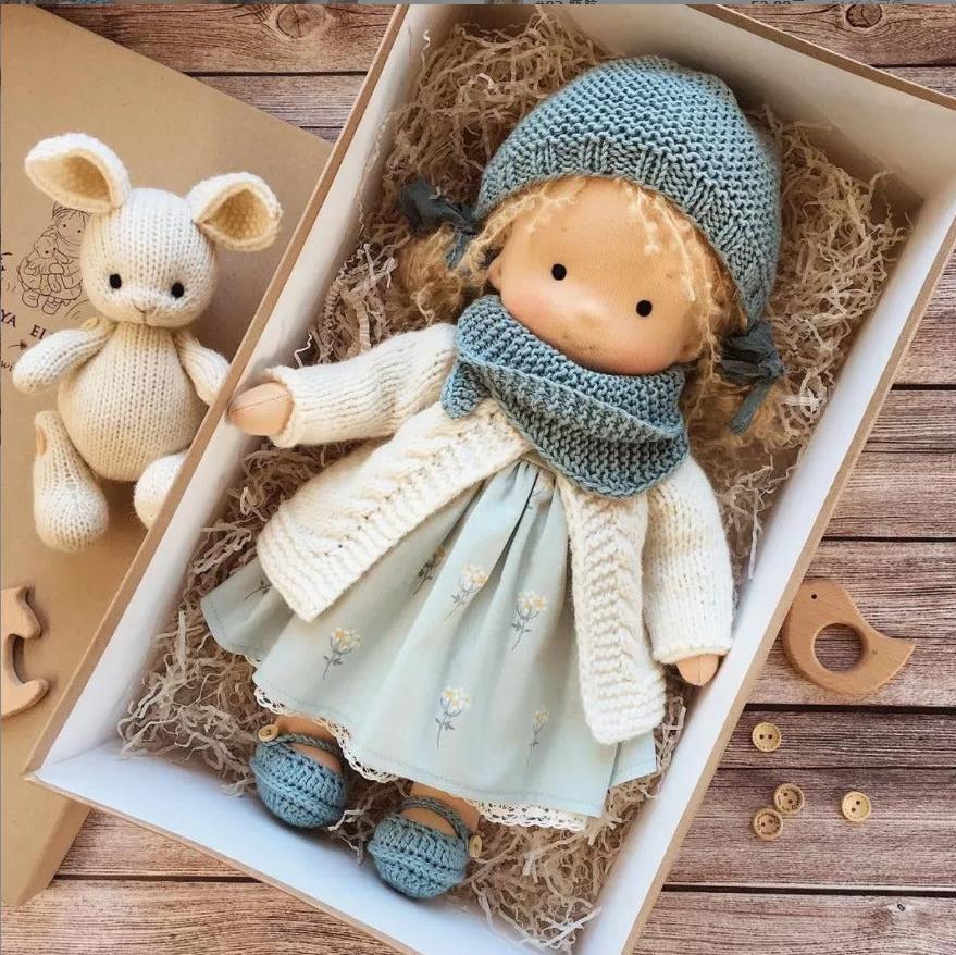 ALL🎁🎁The Best Gift for Kids-Handmade Waldorf Doll👧(Buy2 Free Shipping)