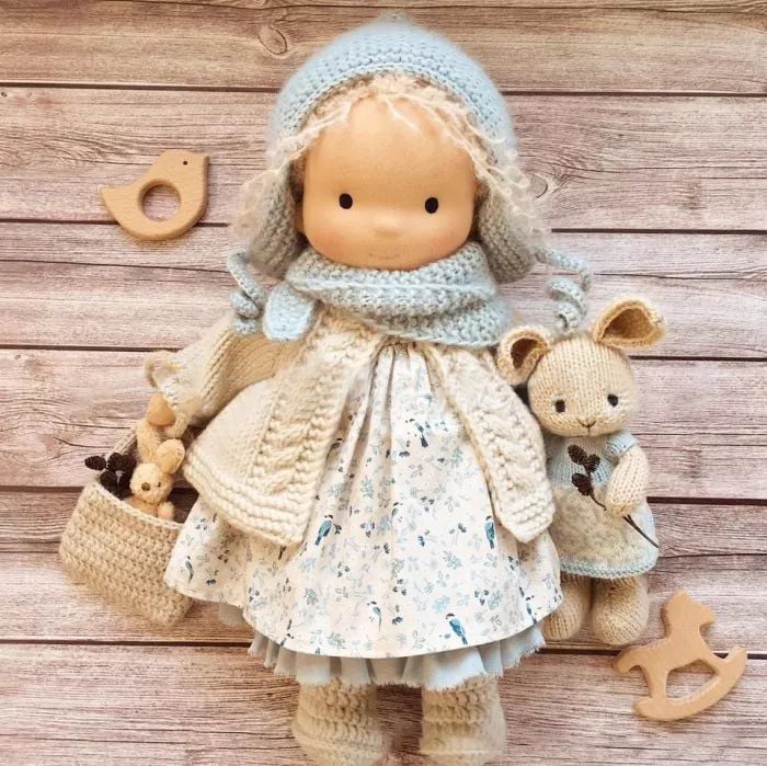 ALL🎁🎁The Best Gift for Kids-Handmade Waldorf Doll👧(Buy2 Free Shipping)