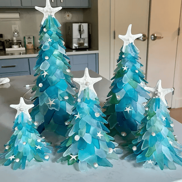 🔥Clearance Sale - 49% OFF🎄Sea Glass Christmas Tree