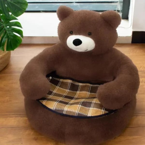 🐶 55% OFF 🐱 Teddy bear pillow cat and dog beds