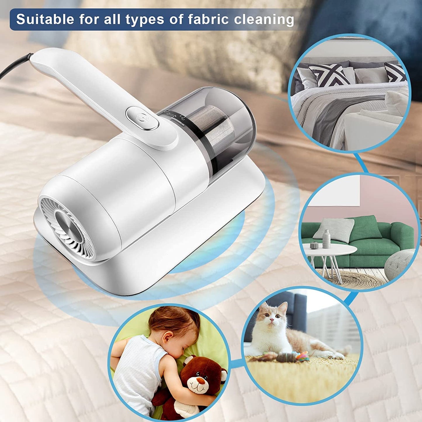 🎁New enhanced and upgraded version🎁-Household Mite Removal Vacuum Cleaner