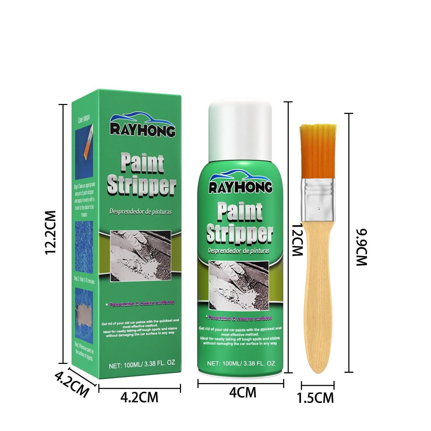 🔥HOT SALE NOW 49% OFF🔥High-Efficiency Paint Stripper(🎁Gift Free Brushes)