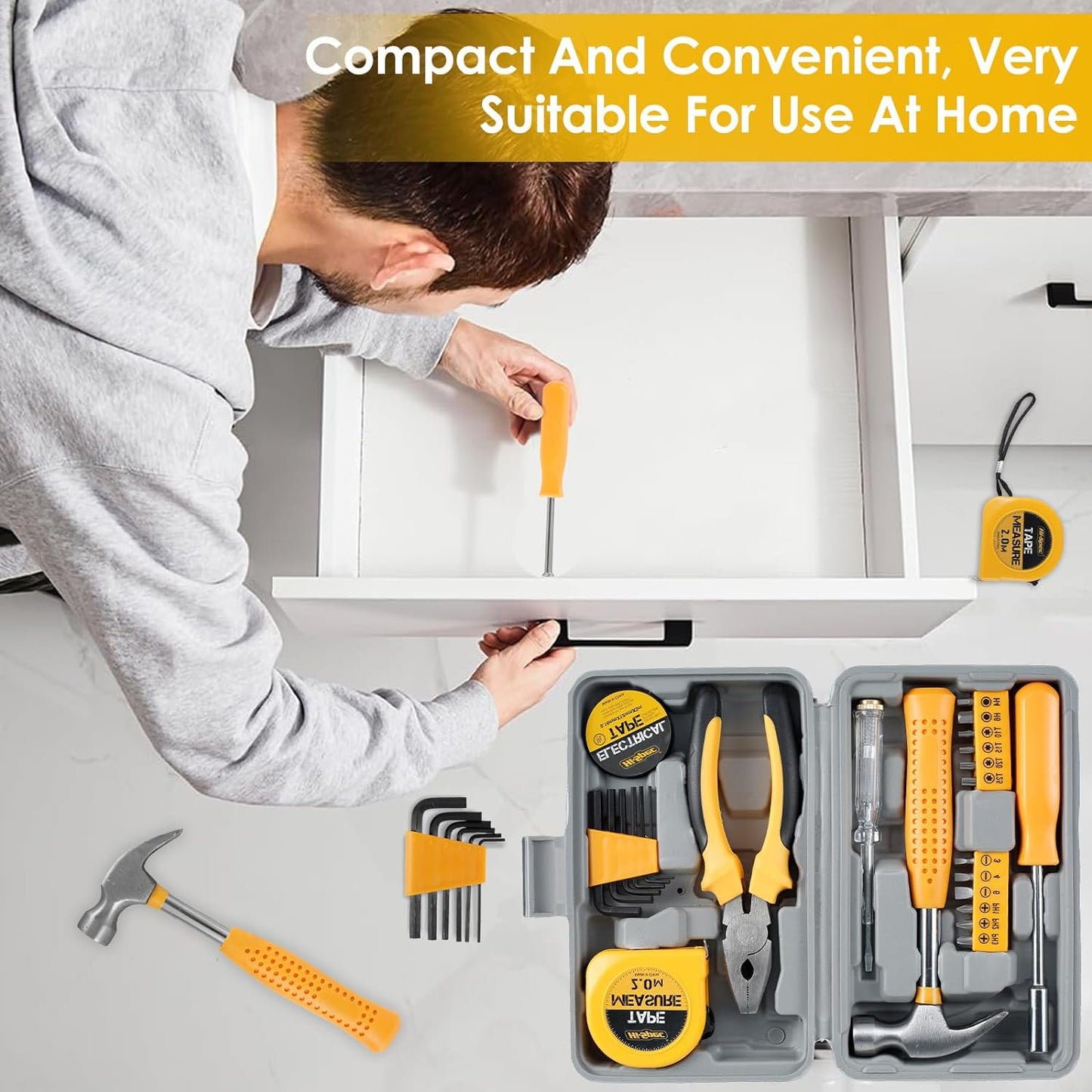 Multi-Purpose Household Repair Tool Kit