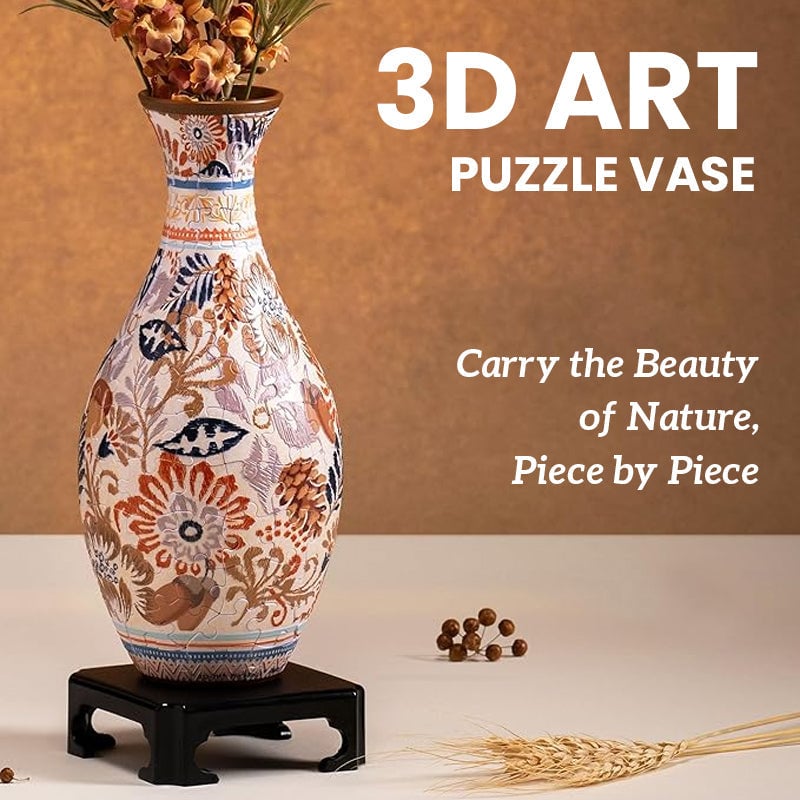 🧩3D Art Puzzle Vase