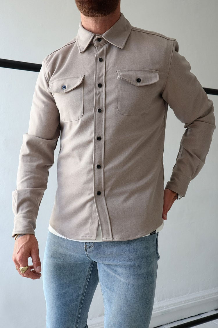 Button Down Shirt Jacket