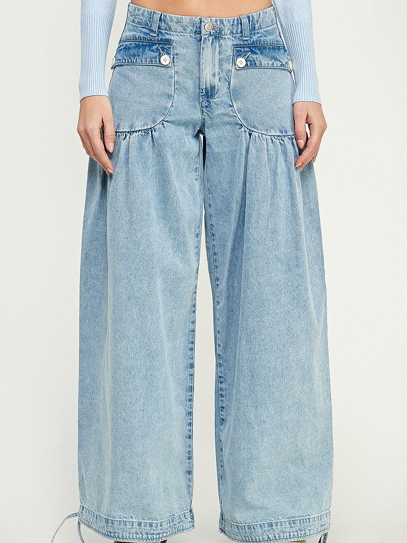 Lotus Tube Jeans(BUY 2 FREE SHIPPING)