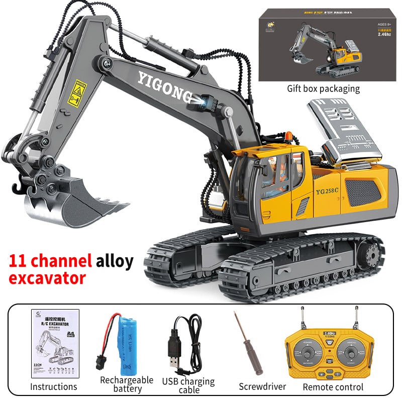 Hydraulic Full Metal Excavator G308H 1/14 RTR