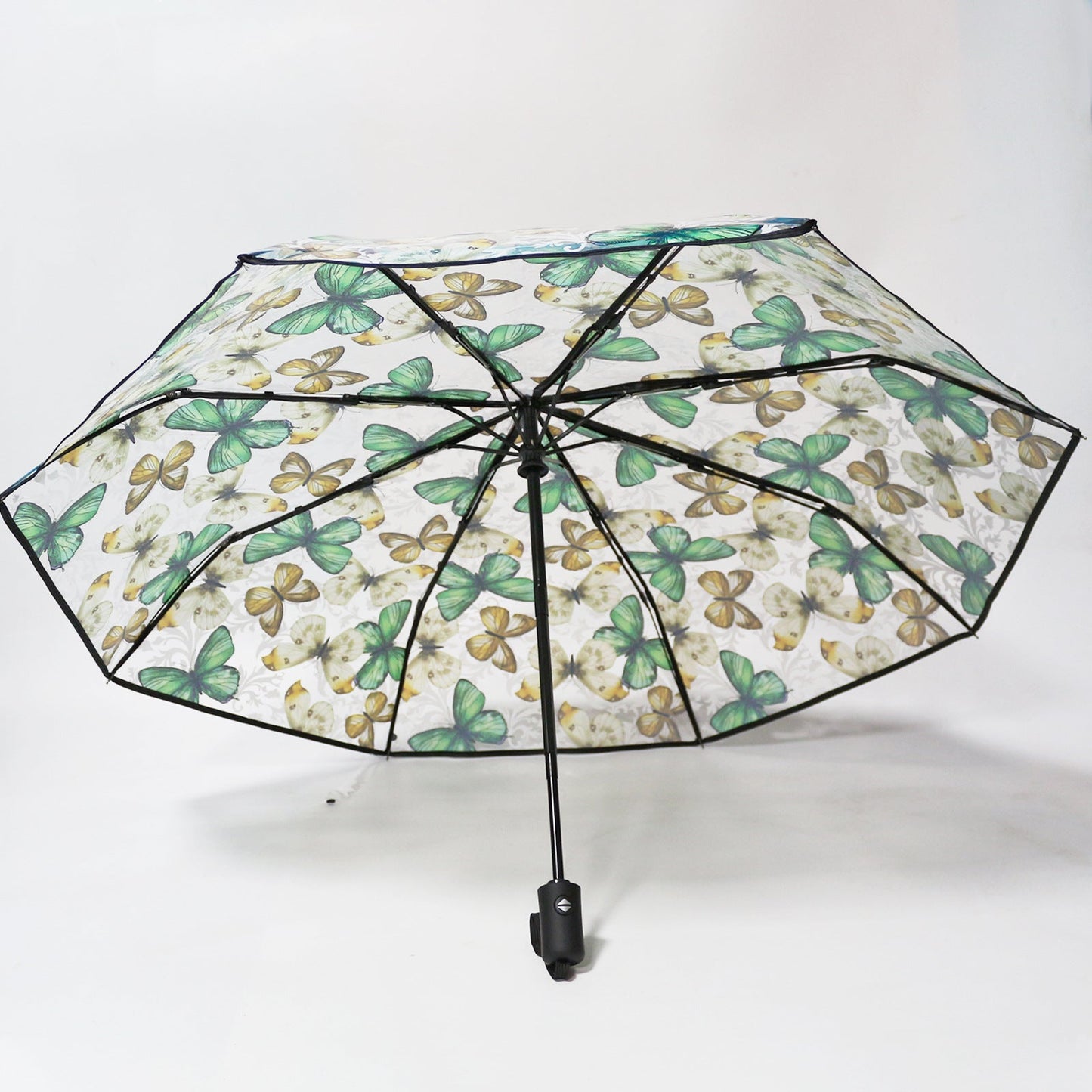 🔥Vintage Stained Glass Automatic Umbrella