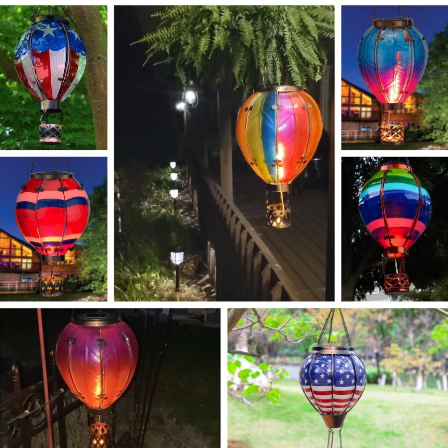 Hot Air Balloon Solar Lantern