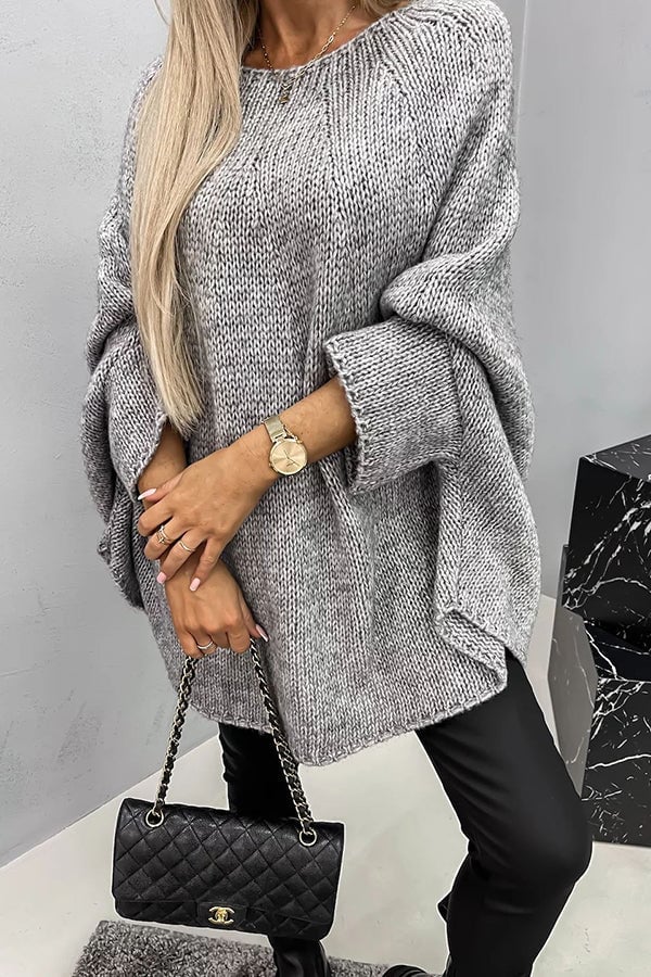 🍁HOT SALE🍁 Women’s Elegant Knitted Cape Sweater