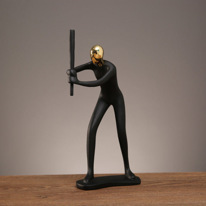 Minimalism - simple statues in various forms