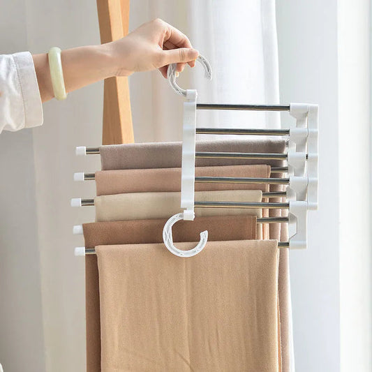 5-in-1 Magic Trouser Rack - Set of 2