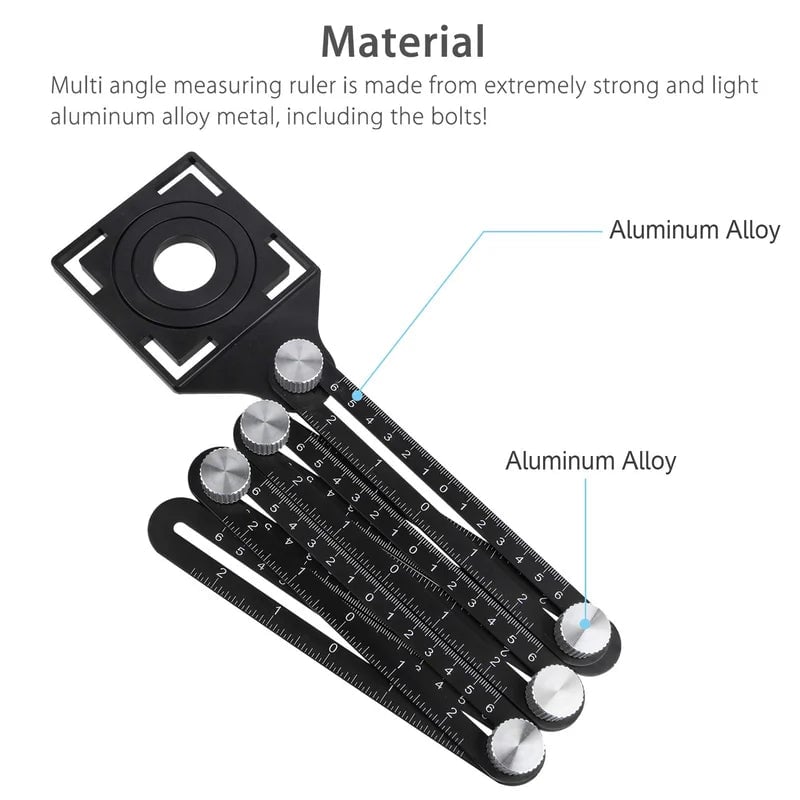 Multi Angle Measuring Ruler