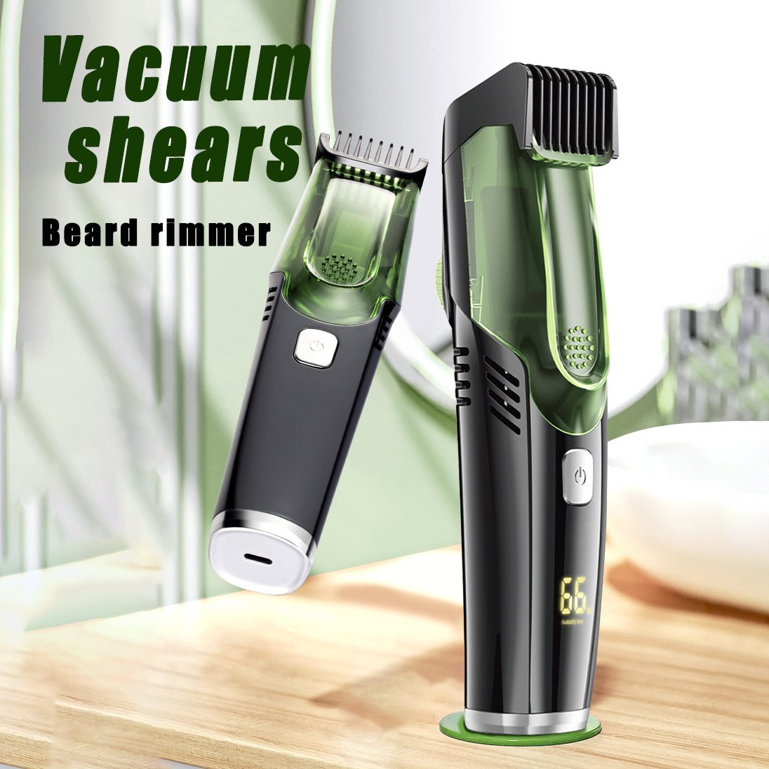 Automatic Hair Suction - Vacuum Trimmer