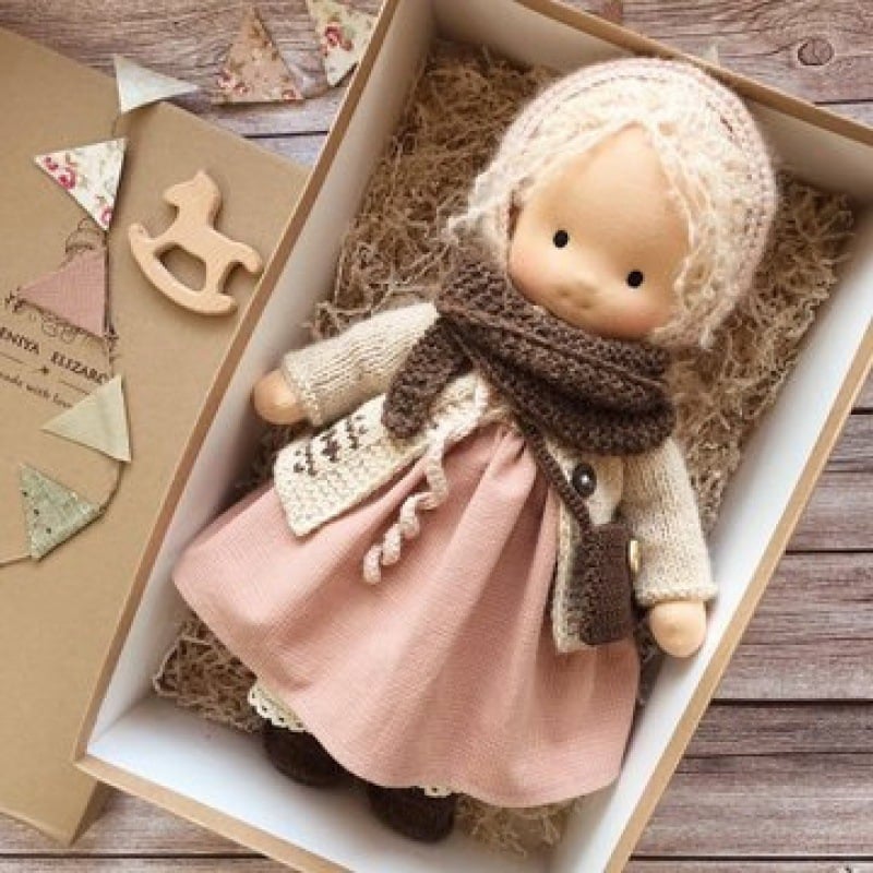 ALL🎁🎁The Best Gift for Kids-Handmade Waldorf Doll👧(Buy2 Free Shipping)