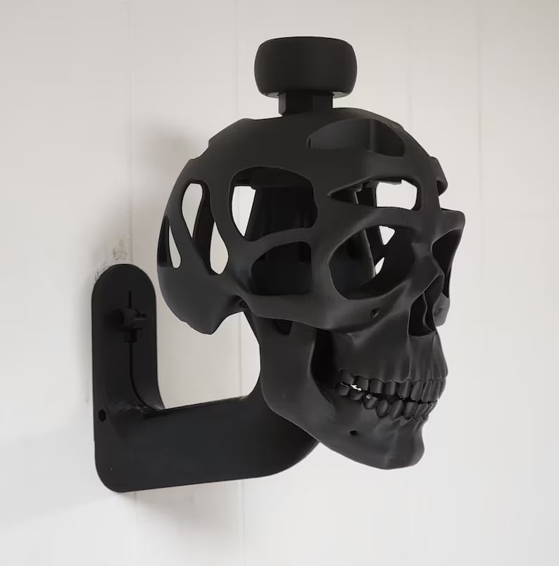 💀 3D Skull Helmet Display Package