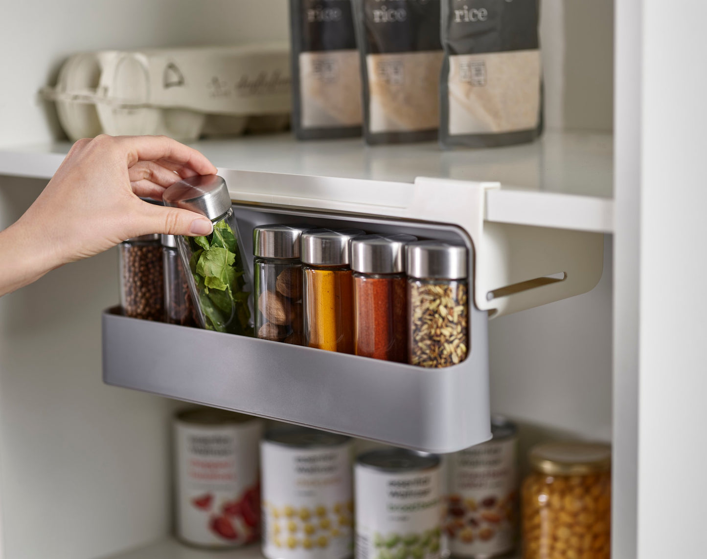 Kitchen Storage Rack-Free six bottles of seasoning