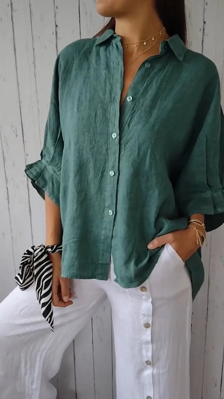 Women's Cotton Casual Shirt(BUY 2 FREE SHIPPING)