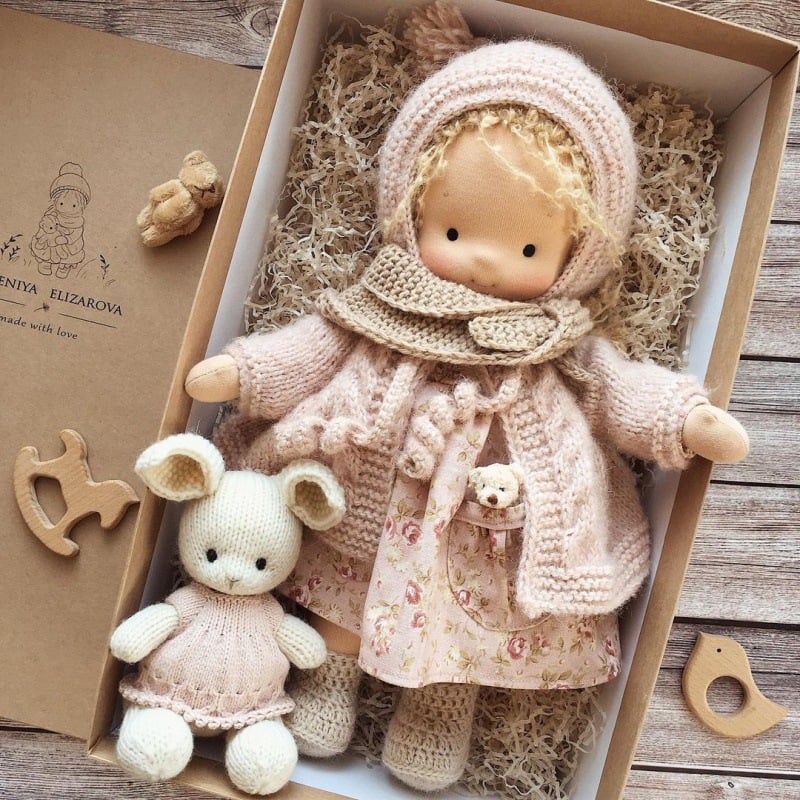 ALL🎁🎁The Best Gift for Kids-Handmade Waldorf Doll👧(Buy2 Free Shipping)