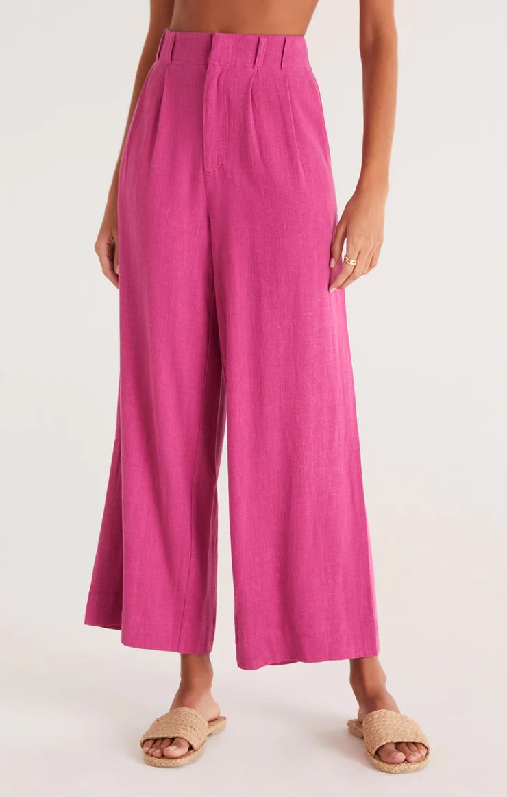 49% OFF🔥Women's elastic high waist casual wide leg pants (Buy 2 Free Shipping)