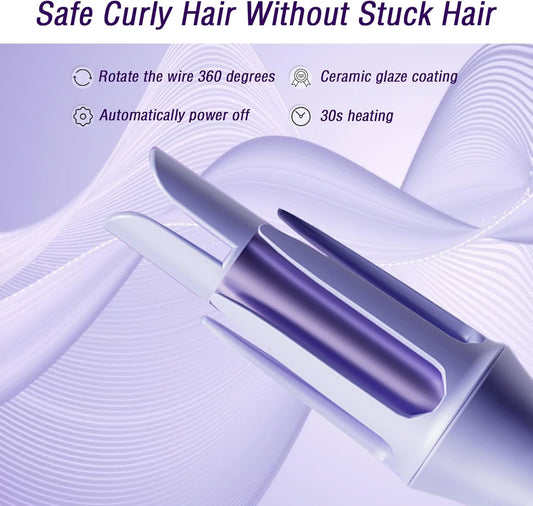 Automatic Curling Iron for Women Long Hair, Curling Iron 1 Inch