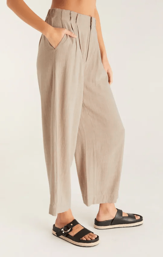 49% OFF🔥Women's elastic high waist casual wide leg pants (Buy 2 Free Shipping)