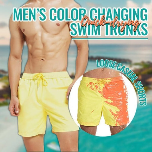 Men's Color Changing Swim Trunks🏊‍♂⏰BUY 2 FREE SHIPPING