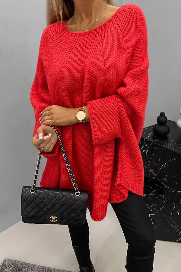 🍁HOT SALE🍁 Women’s Elegant Knitted Cape Sweater