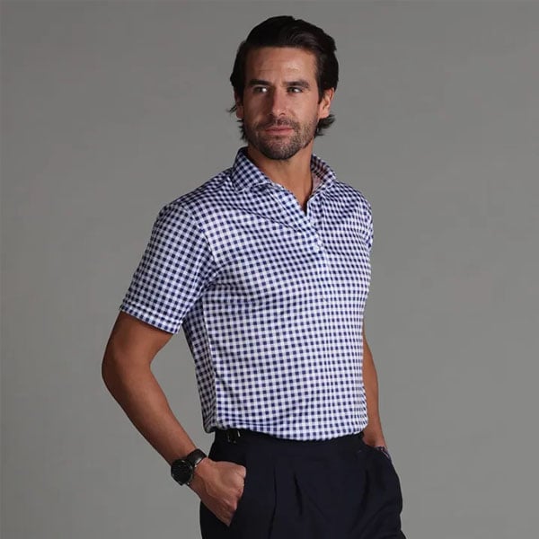 Semi-Spread Collar Polo (Buy 2 Free Shipping)