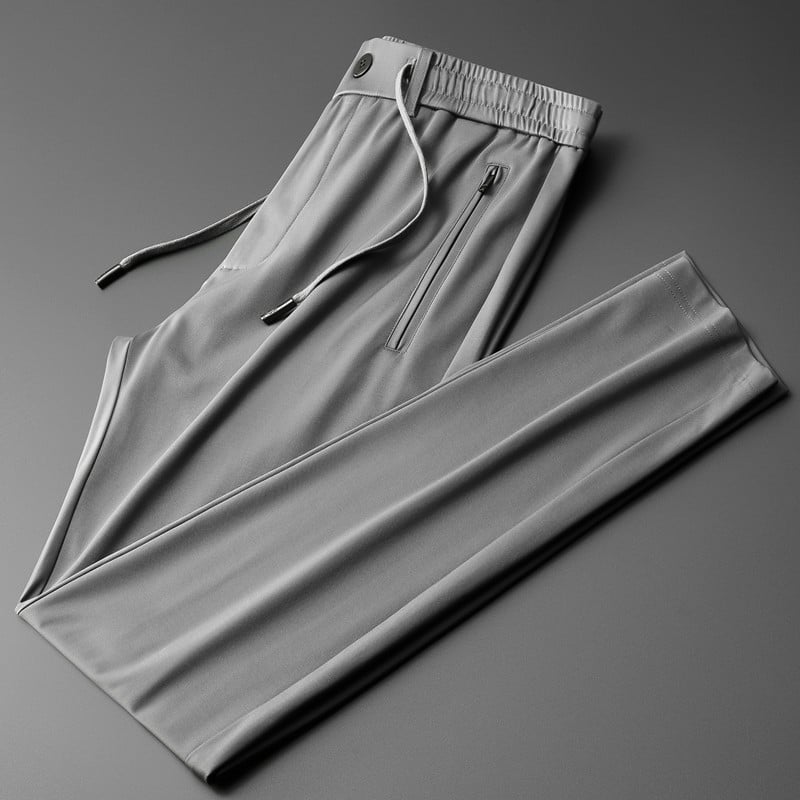 MEN'S STRAIGHT ANTI-WRINKLE CASUAL PANTS