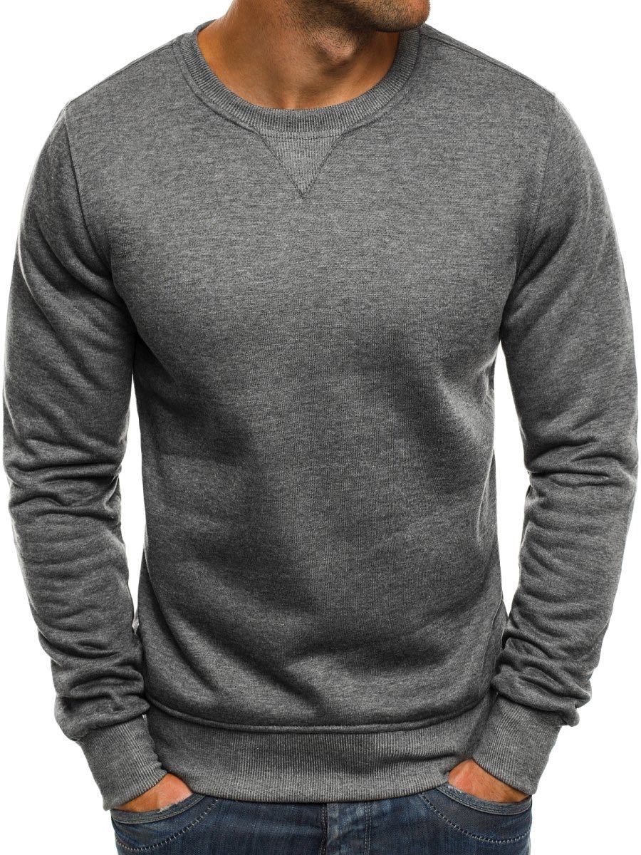 Casual Bottoming Long Sleeve Thick T-Shirt