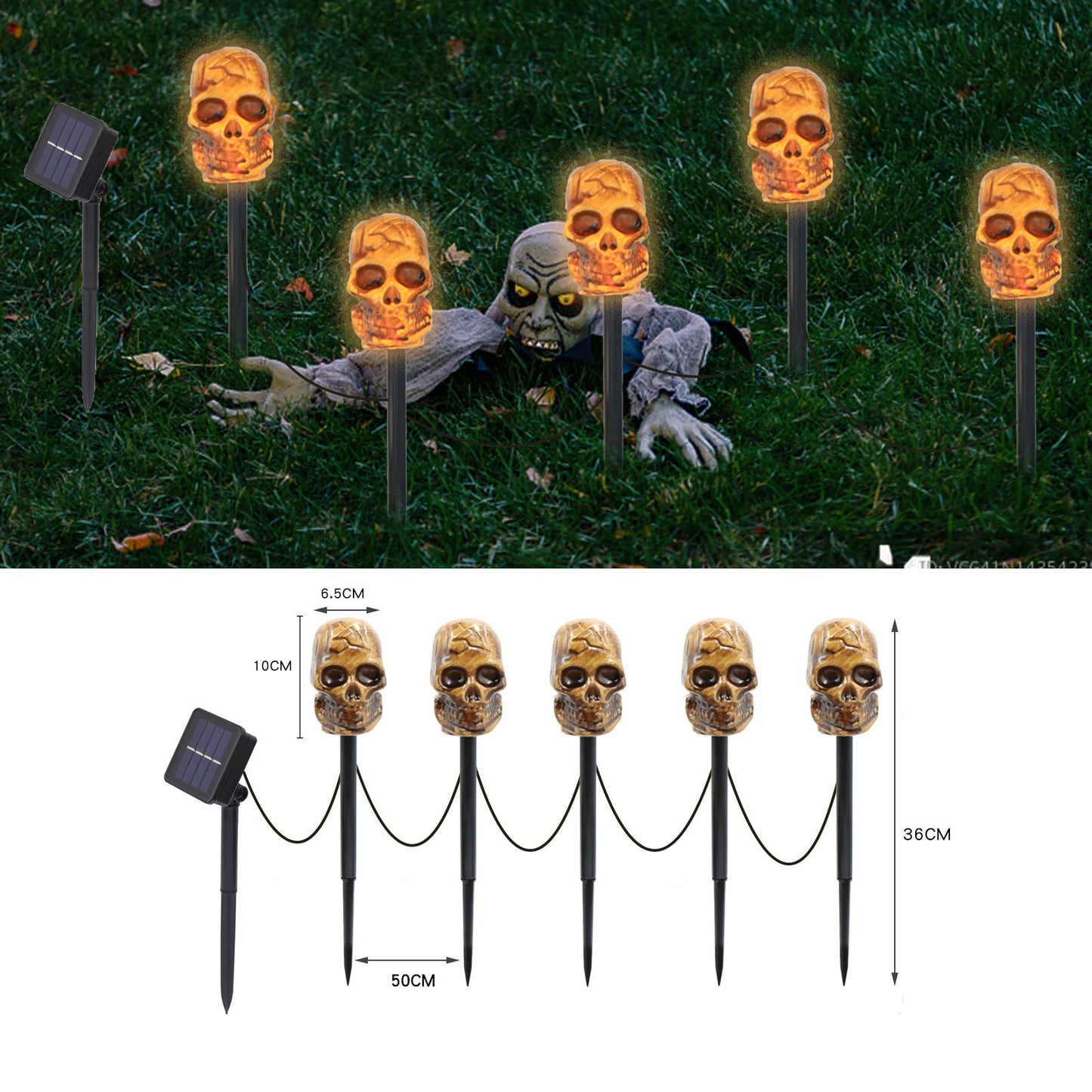 🔥Halloween Sale🔥Halloween solar garden lights