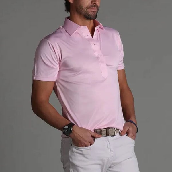 Semi-Spread Collar Polo (Buy 2 Free Shipping)