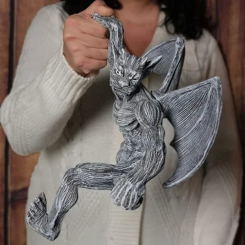 Dragon Winged Gargoyle Fence Hanger