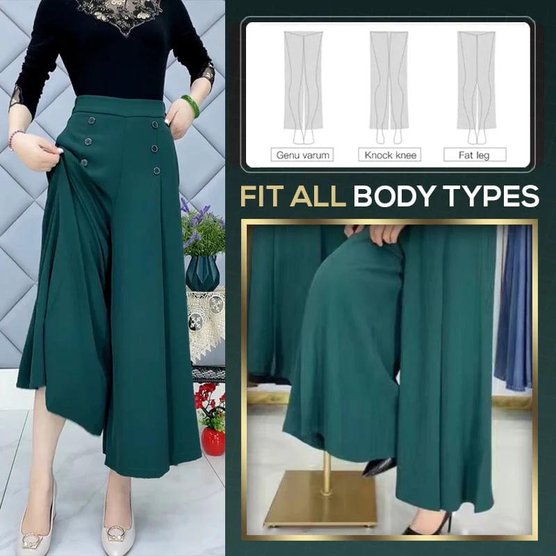 🔥[Comfort and Slim] Stylish Pleated Wide-leg Pants