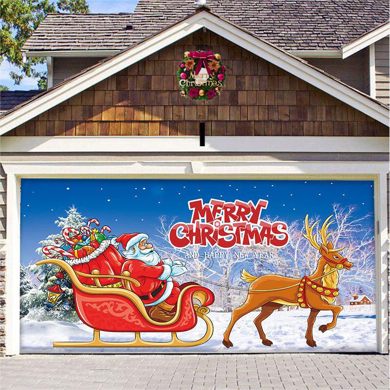 🎁🌲Christmas Hot Sale 60% OFF  - 2023 Garage Door Decoration