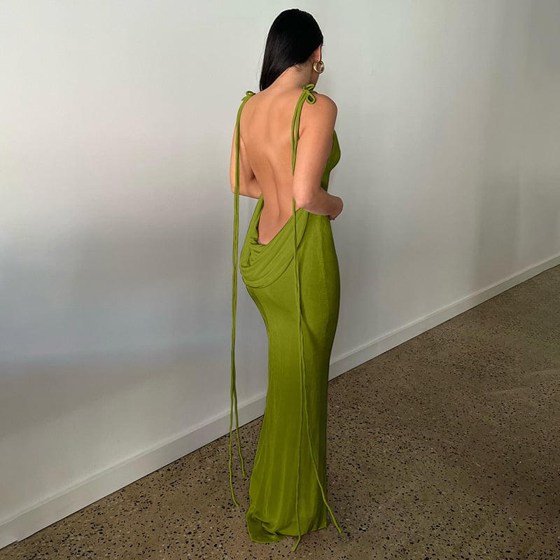 🌟Backless Maxi Dress