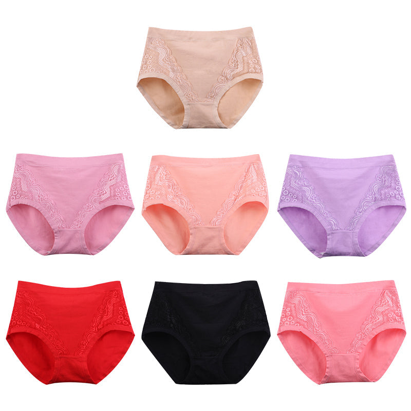 Leak-proof large size cotton panties