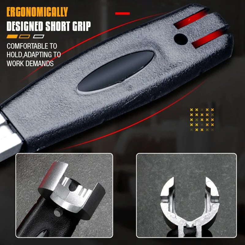 🔥Hot Sale🔥Universal Multifunctional Adjustable Double-ended Wrench Tool