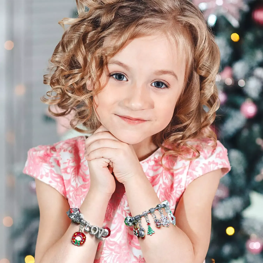 DIY Christmas Advent Calendar Bracelets Set