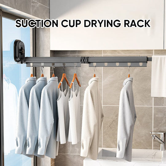 💡Made for Convenience💡: Suction Cup Folding Drying Racks