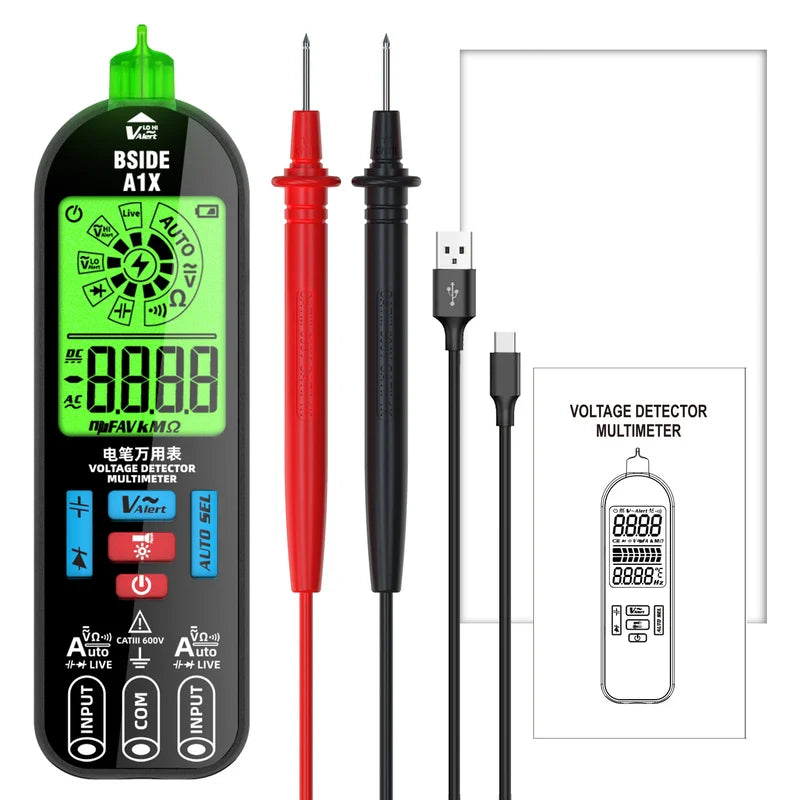 🔥Last Day Promotion 70% OFF🔥 - BSIDE A1X Digital Multimeter