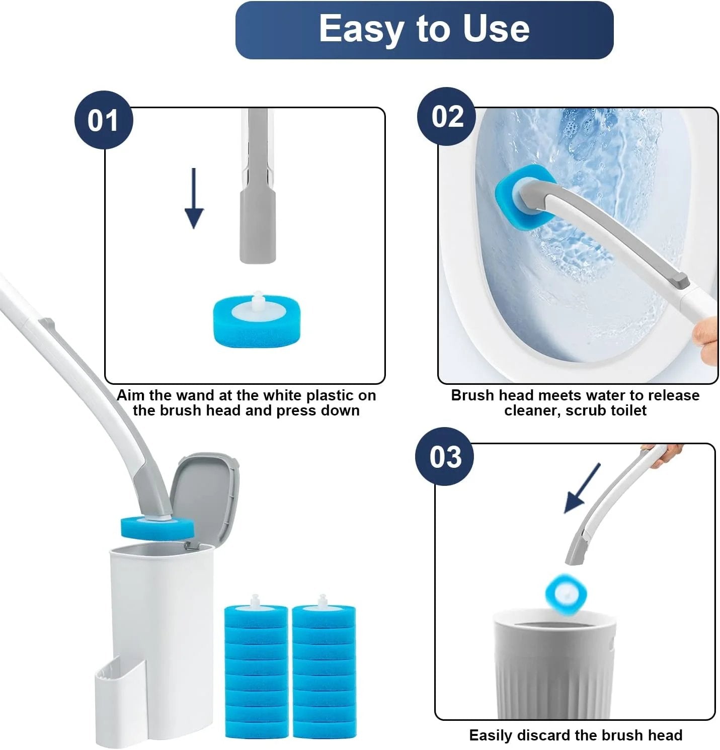 ❗50% off the most surprising price❗Creative New Disposable Toilet Cleaning System