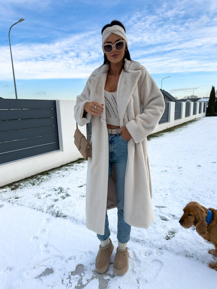 Luxury Faux Fur Coat