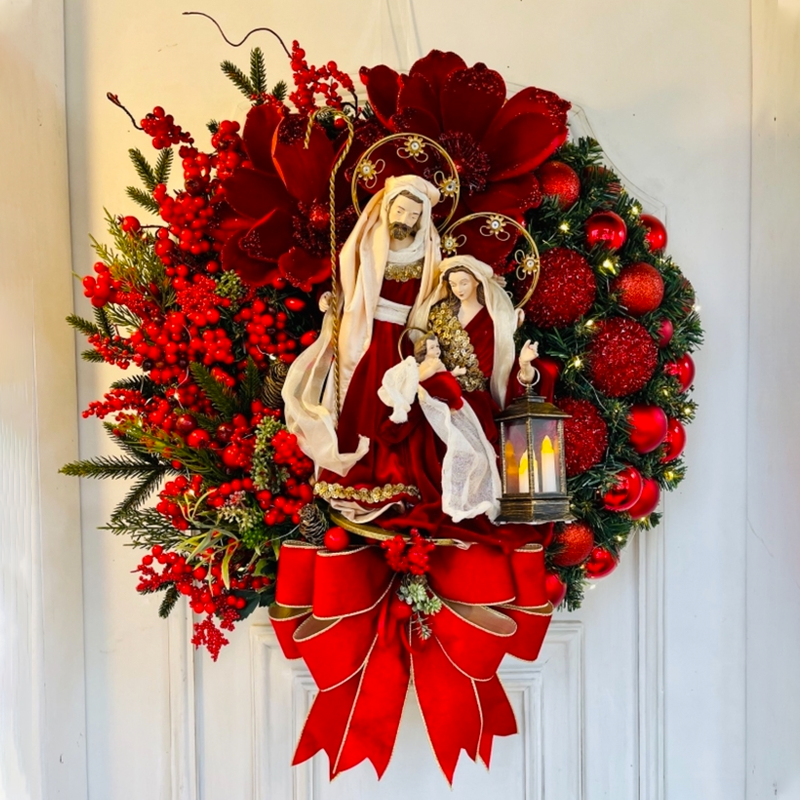 🎄Sacred Christmas Wreath