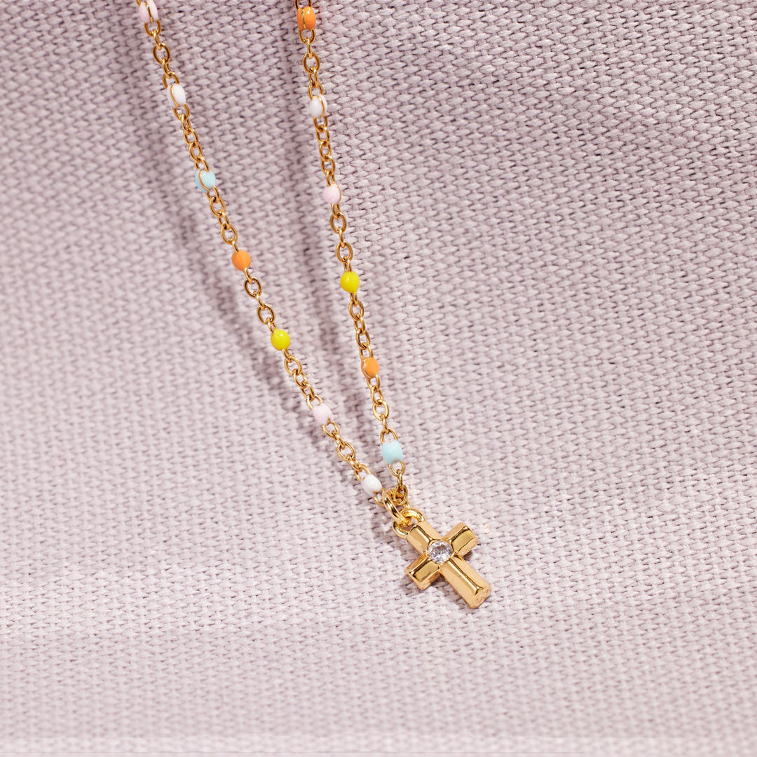 Petite Cross Necklace